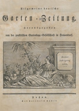 Gartenkunst im Passauer Land  - Johann Evangelist Frst - Volksaufklrer, Gesellschaftsgrnder, Publizist und Unternehmer